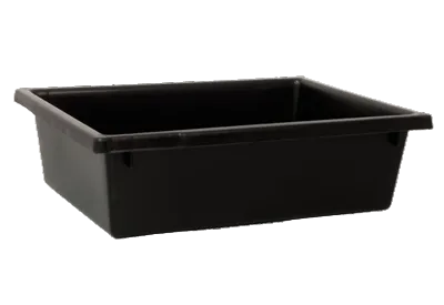 AP4RBLK - 13.5L Stack Nest Crate Recycled Materials Black