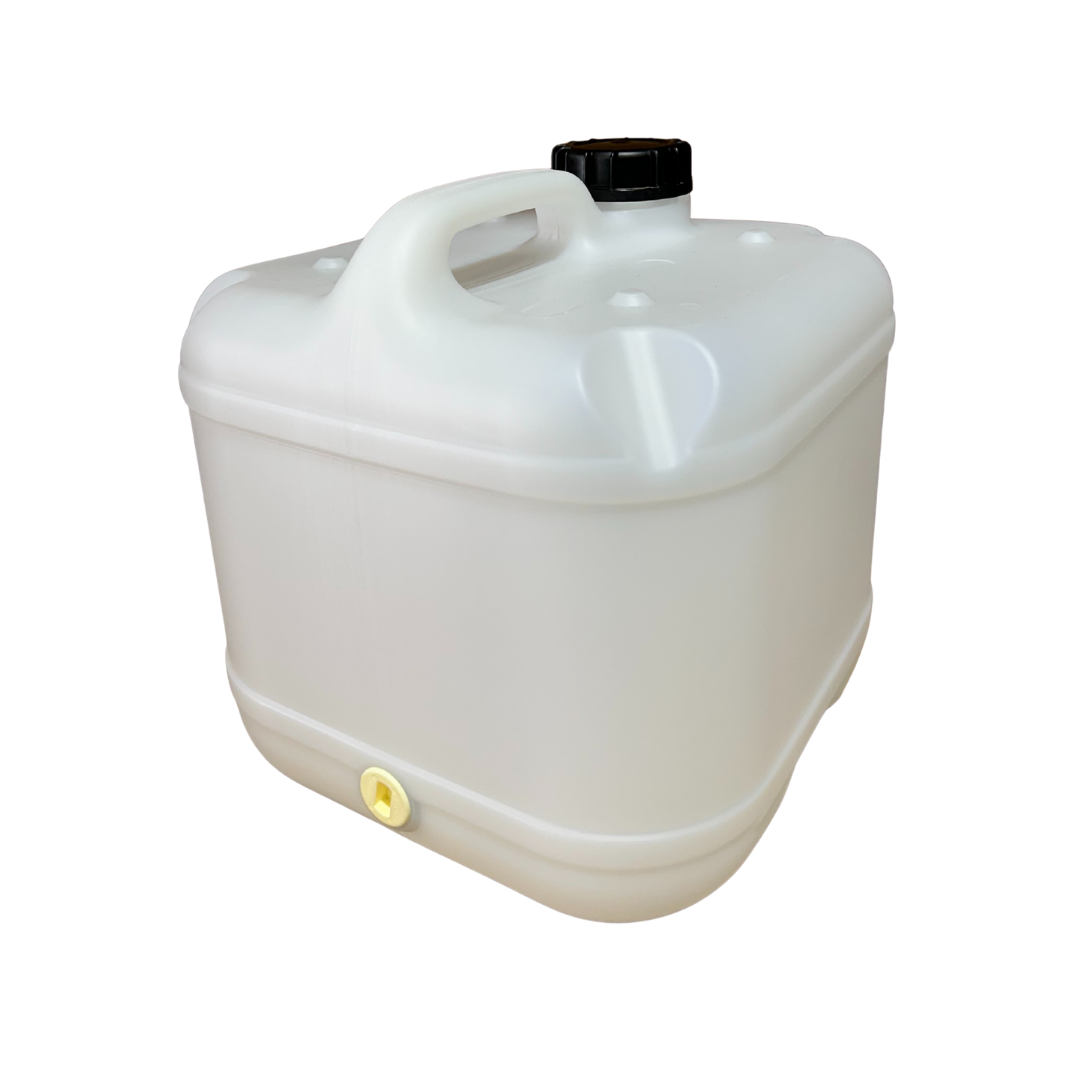 15L Squat Cube Natural Std - With Cap (WA ONLY)