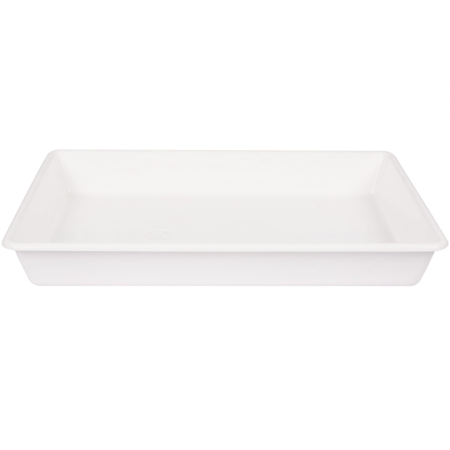 IH009WH - Solid Small Tray White