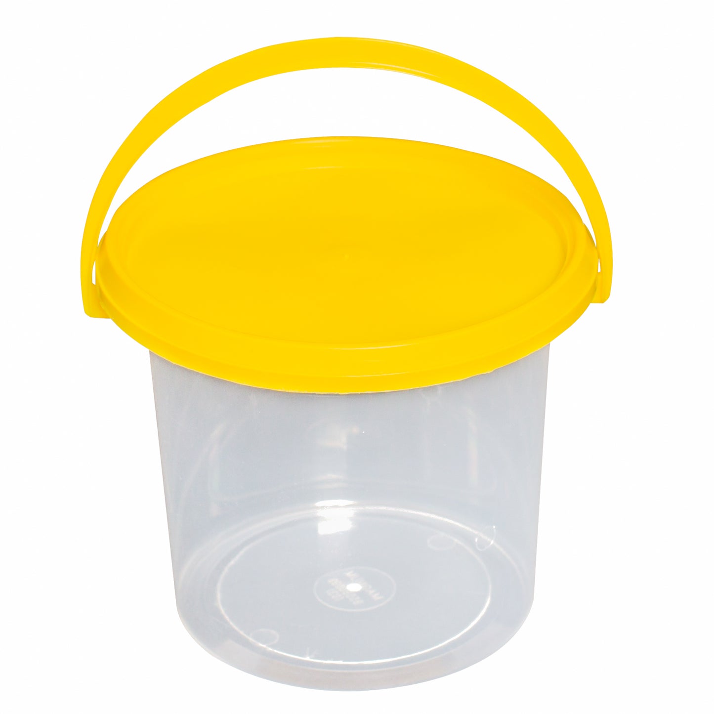 1kg Food Grade Honey Pot & Lid | Clear PET Honey Container