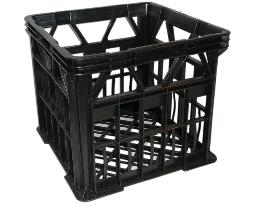 IH120 - Nally Milk Crate Black