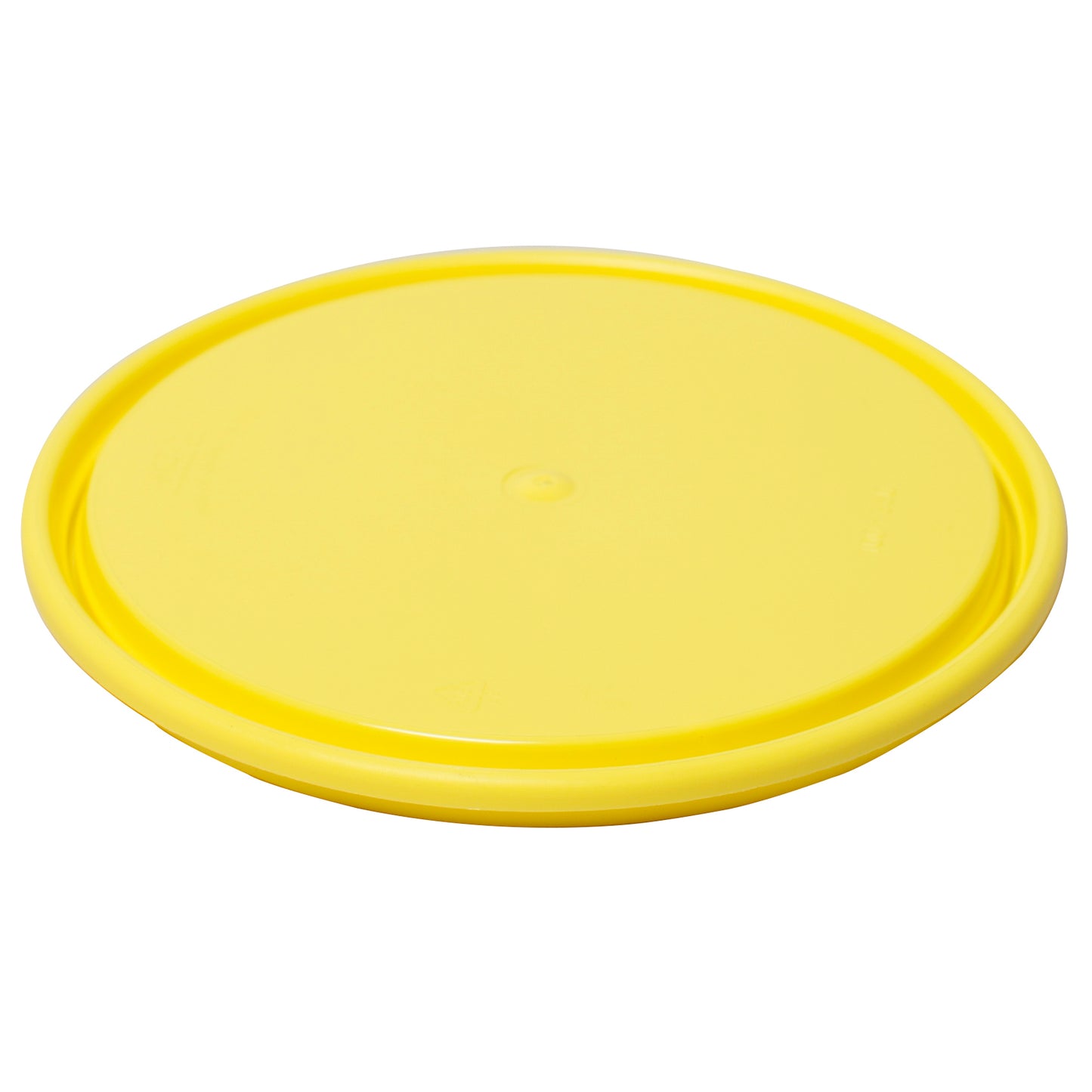 380ml Food Grade Tamper Evident Lid | Yellow PP Container Lid