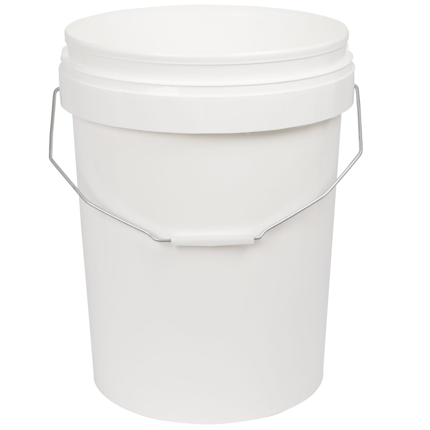 20L Food Grade Tamper Evident Pail | White PP Plastic Bucket