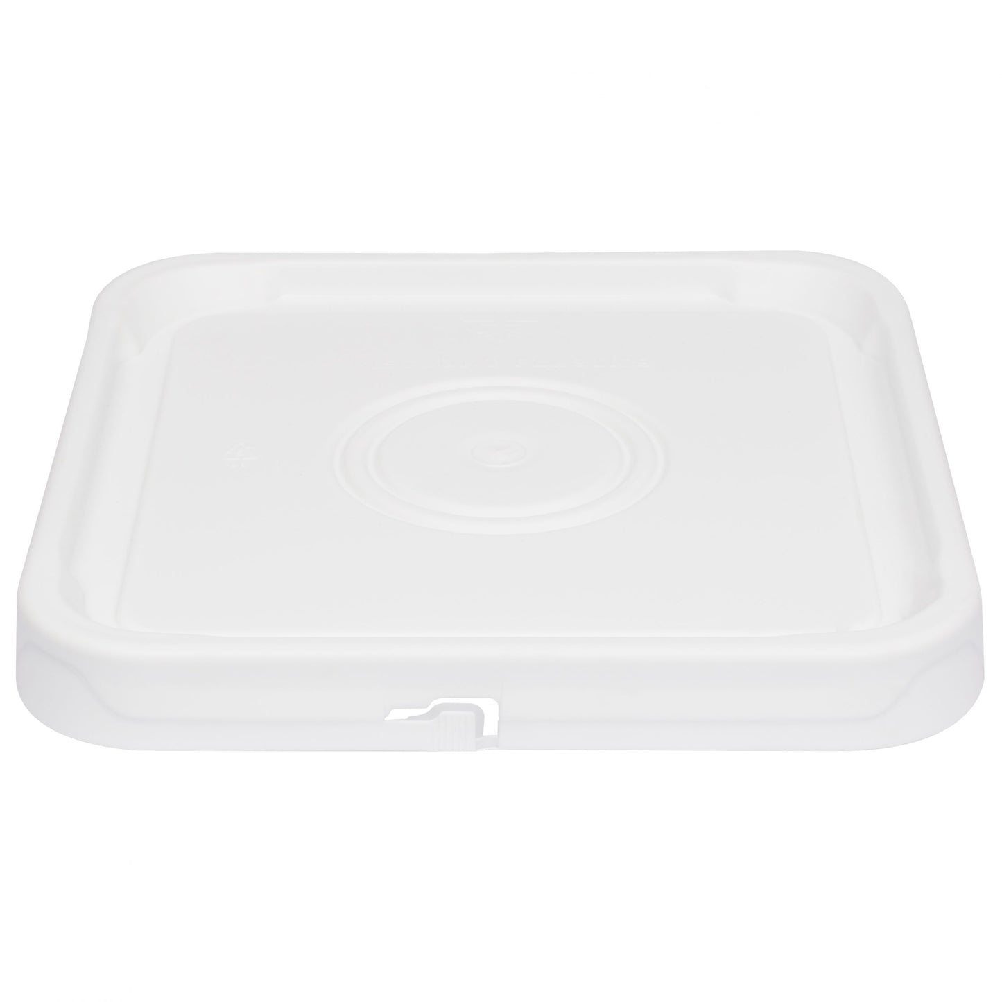 VL20LSQWHG - 20L Square Lid White & Gasket