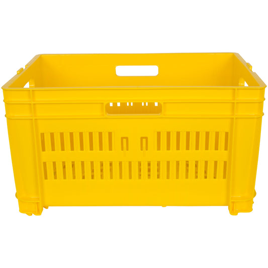 IH098YLW - 50L Ventilated Nally Crate Yellow