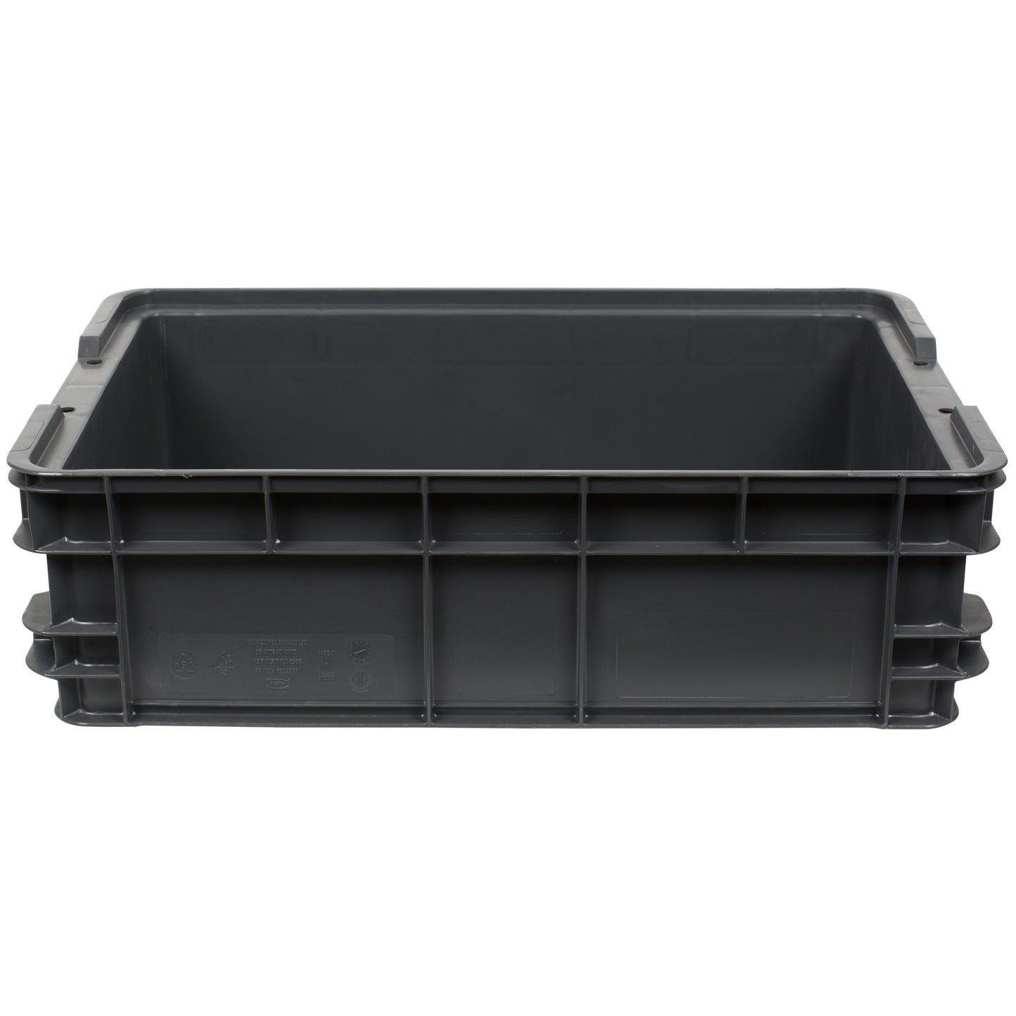 IH024GRY - 25L Container Solid Base Grey