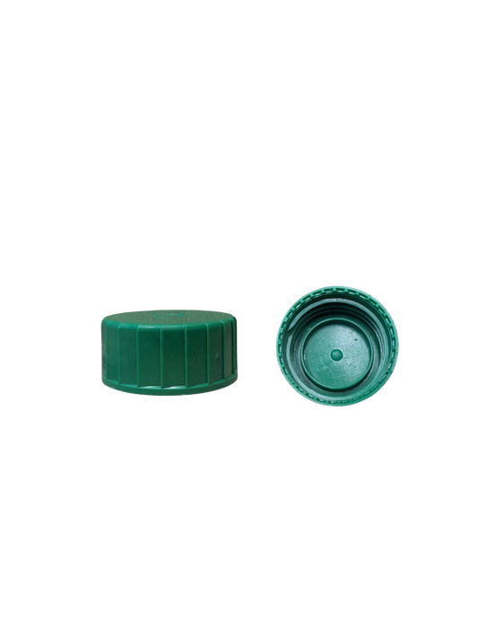 38mm Dorony Non Tamper Evident Cap | Food Grade HDPE Closure | Green