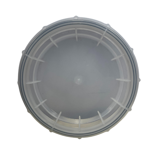 30 Natural/Black Carboy Lid