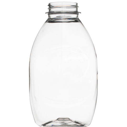 500g/375ml Food Grade Squeeze Bottle | Clear PET Honey Bottle