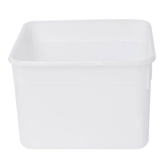 3.15L Food Grade Square Container & Lid | Natural PP Storage Container