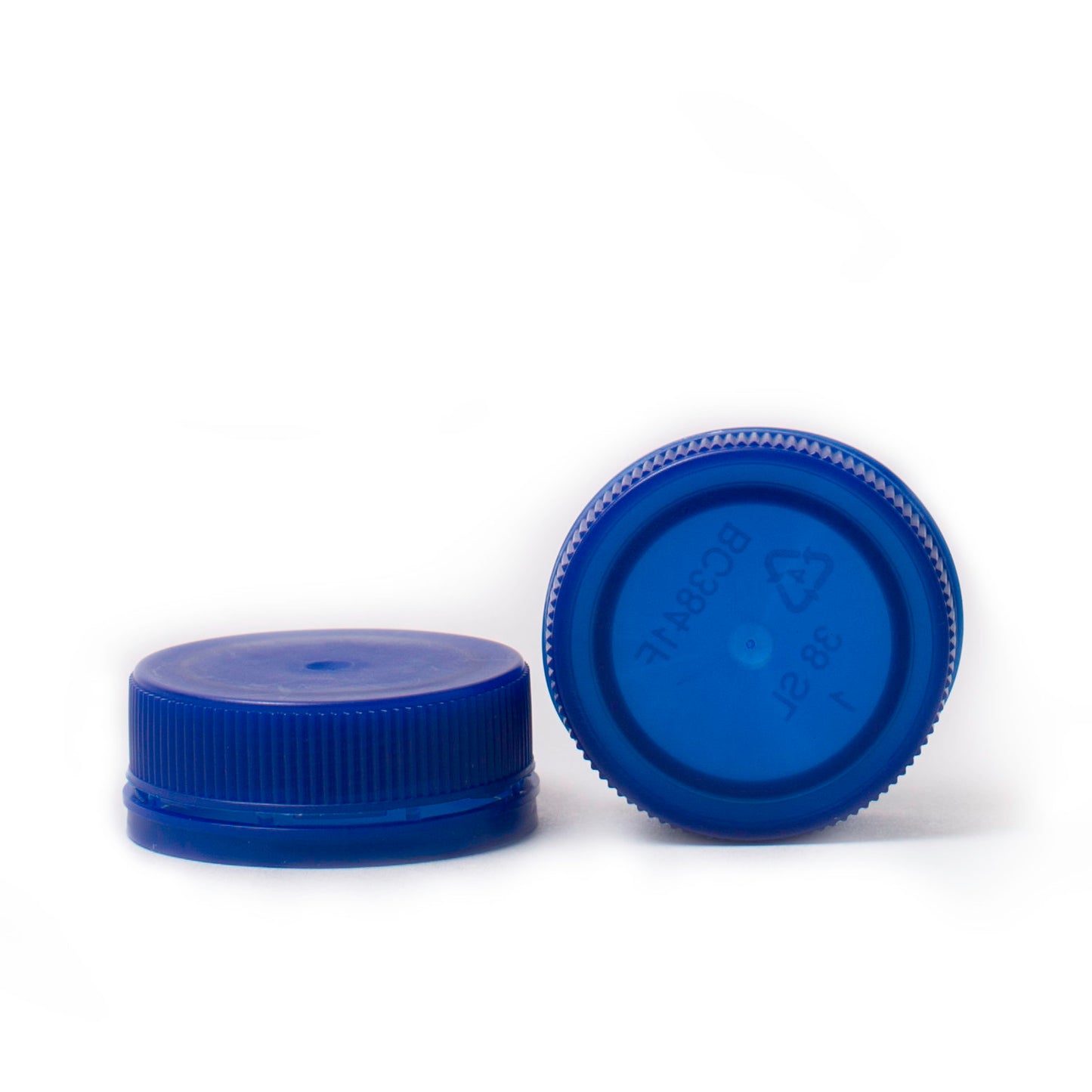 CAP38MMJCBLU - 38mmCreamBottleCapBlu