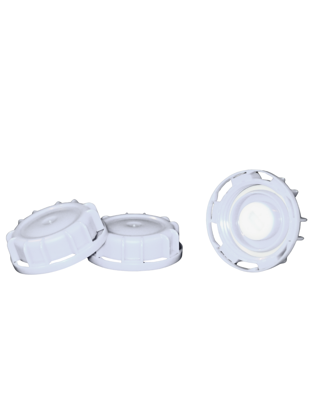58mm Food Grade Tamper Evident Cap | PP Cube Closure (5 Colours)