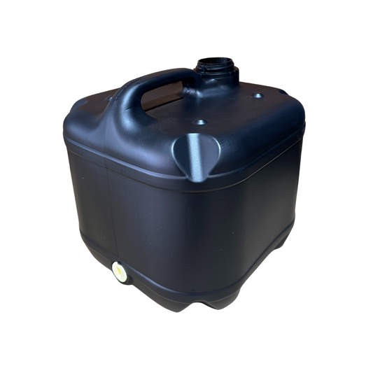 15L Squat Cube Black DG - No Cap (NSW ONLY)