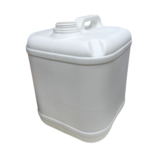 15L Squat DG Cube | White HDPE Container | Melbourne & Sydney Range