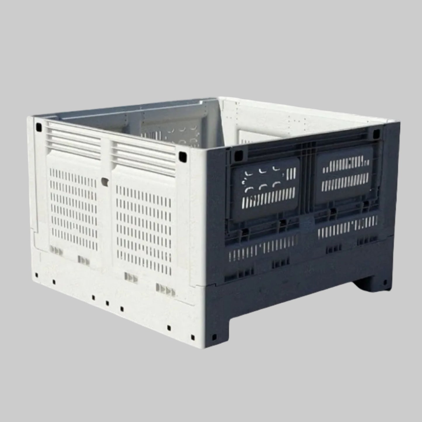 750L MegaBin Vented Collapsible (No Drop Door) Eco Pallet (WA Only)