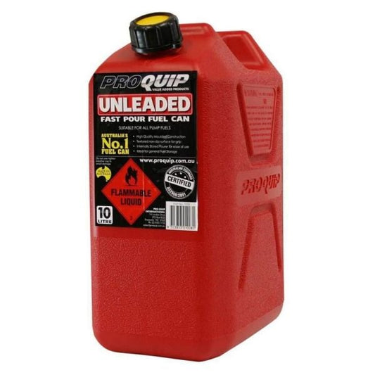 10L Petrol Fuel/Gas Can Red