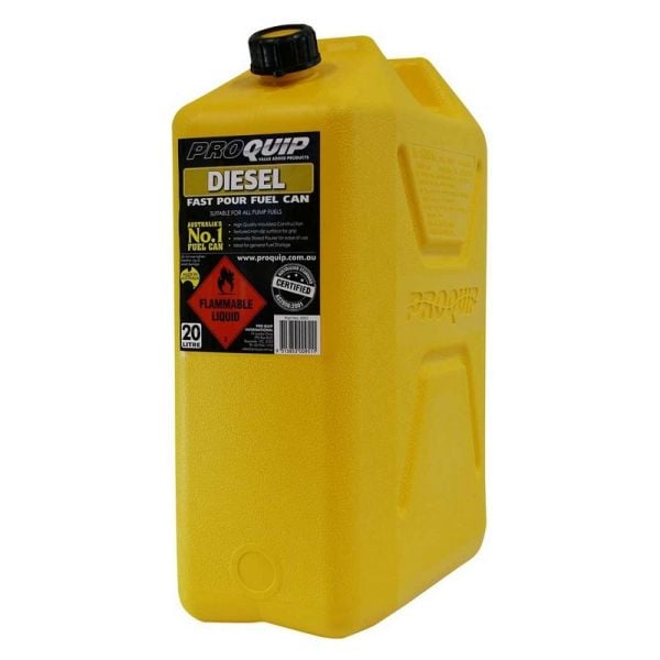 20L Diesel Fuel Can Yellow