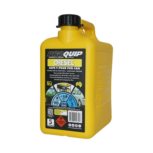 5L Diesel Fuel Can Yellow