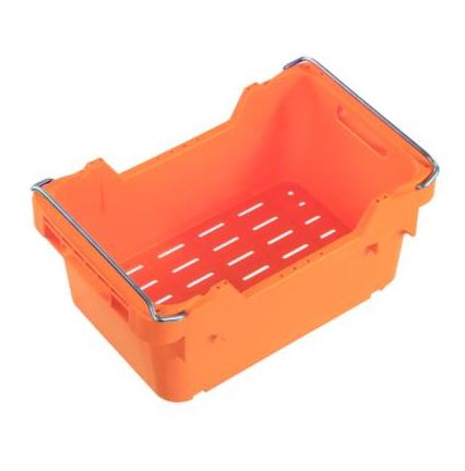 IH506OR - 22L Produce Open Crate Orange (Shipped Ex Perth)