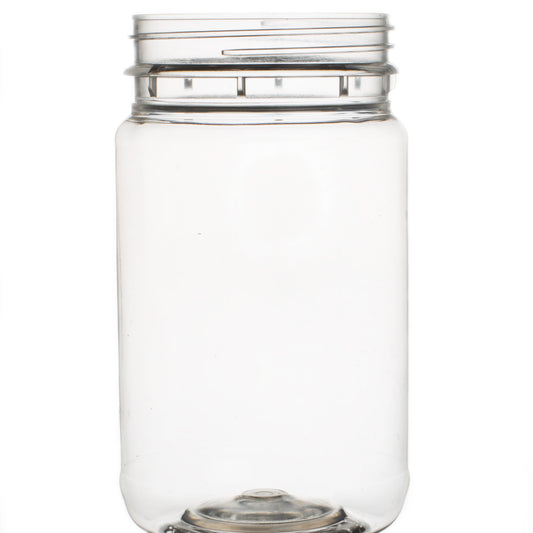 500g/375ml Food Grade Round Jar | Clear PET Honey Jar