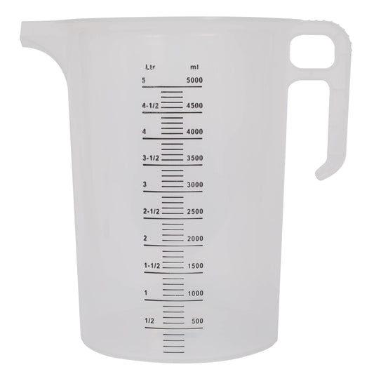 5L Food Grade Measuring Jug | Polypropylene Measuring Jug