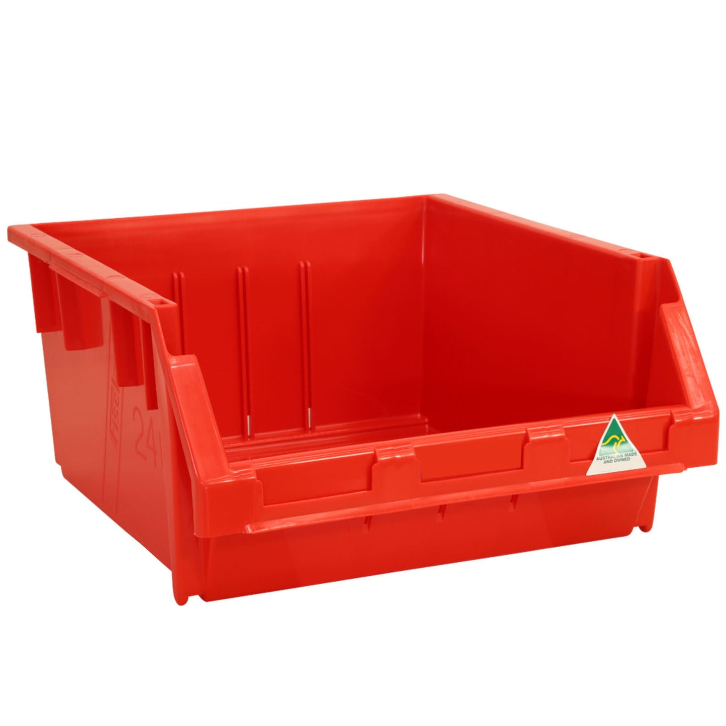 IH1006RED - N60 Micro Bin 440x410x210mm Red *NSW ONLY SPECIAL*