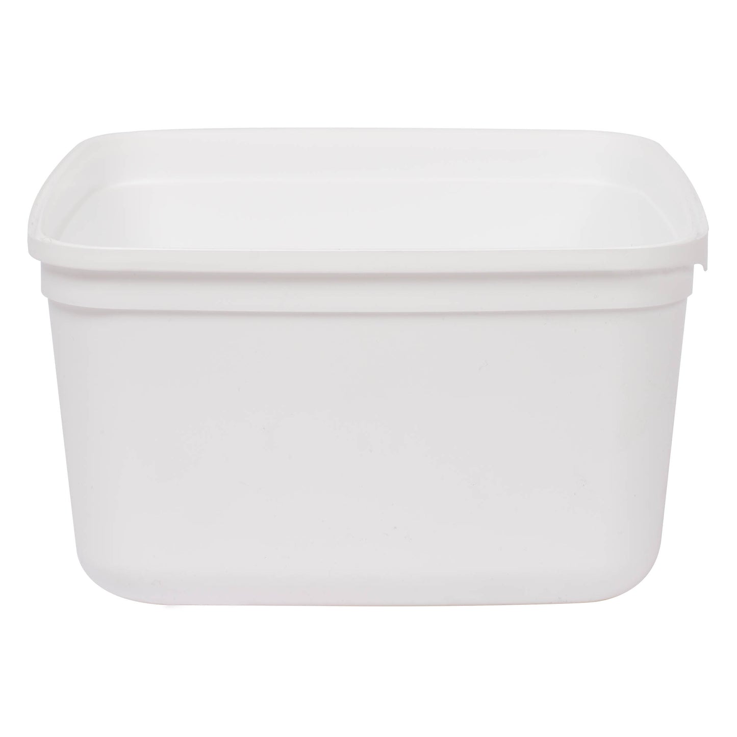 NCIICC2LWH - 2L Square Ice Cream Container White
