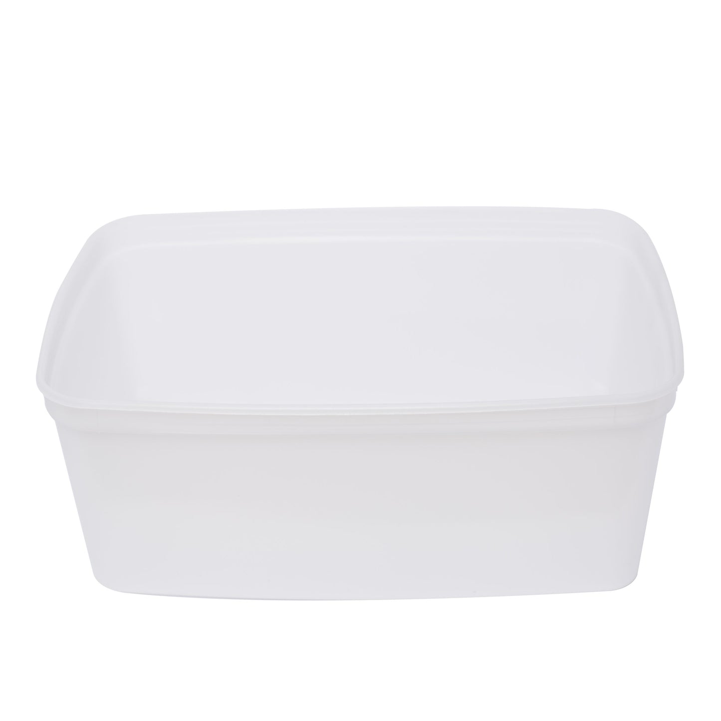 NCIICC3LNAT - 3L Rectangular Ice Cream Container Natural