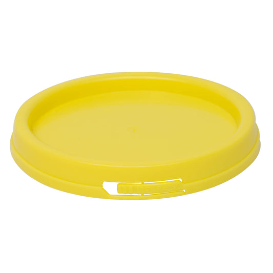 0.8L & 1.2L Food Grade Tamper Evident Lid | Yellow PP Pail Lid