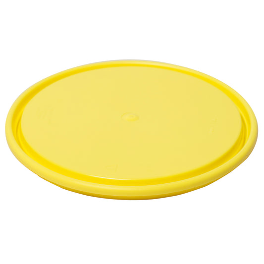 380ml Food Grade Tamper Evident Lid | Yellow PP Container Lid