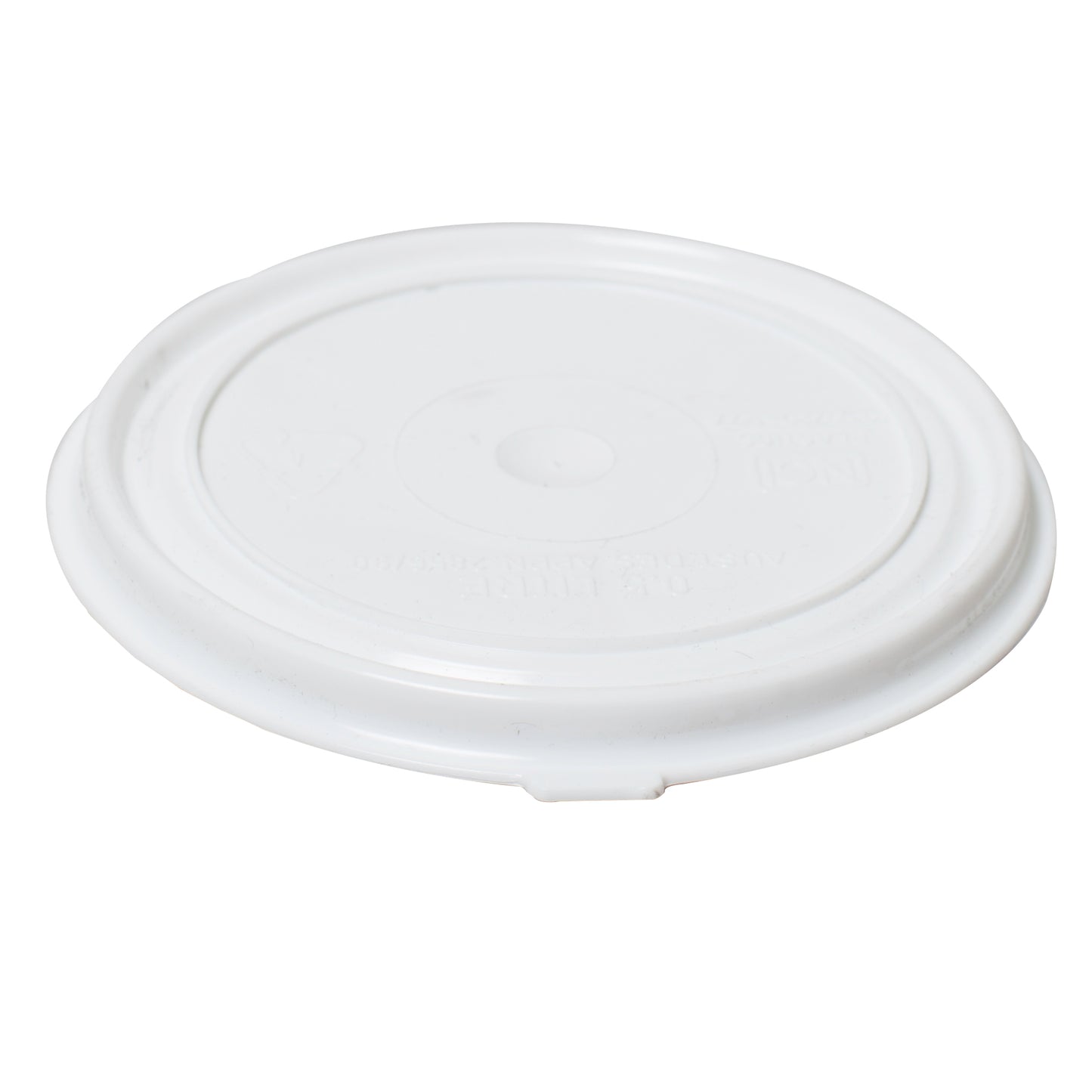 500ml Food Grade Tamper Evident Lid | White PP Container Lid