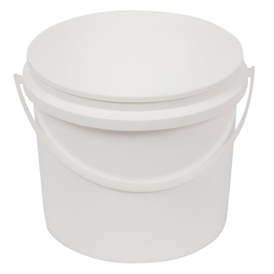 NCIP2.2LWH - 2.2L Pail White Tamper Evident