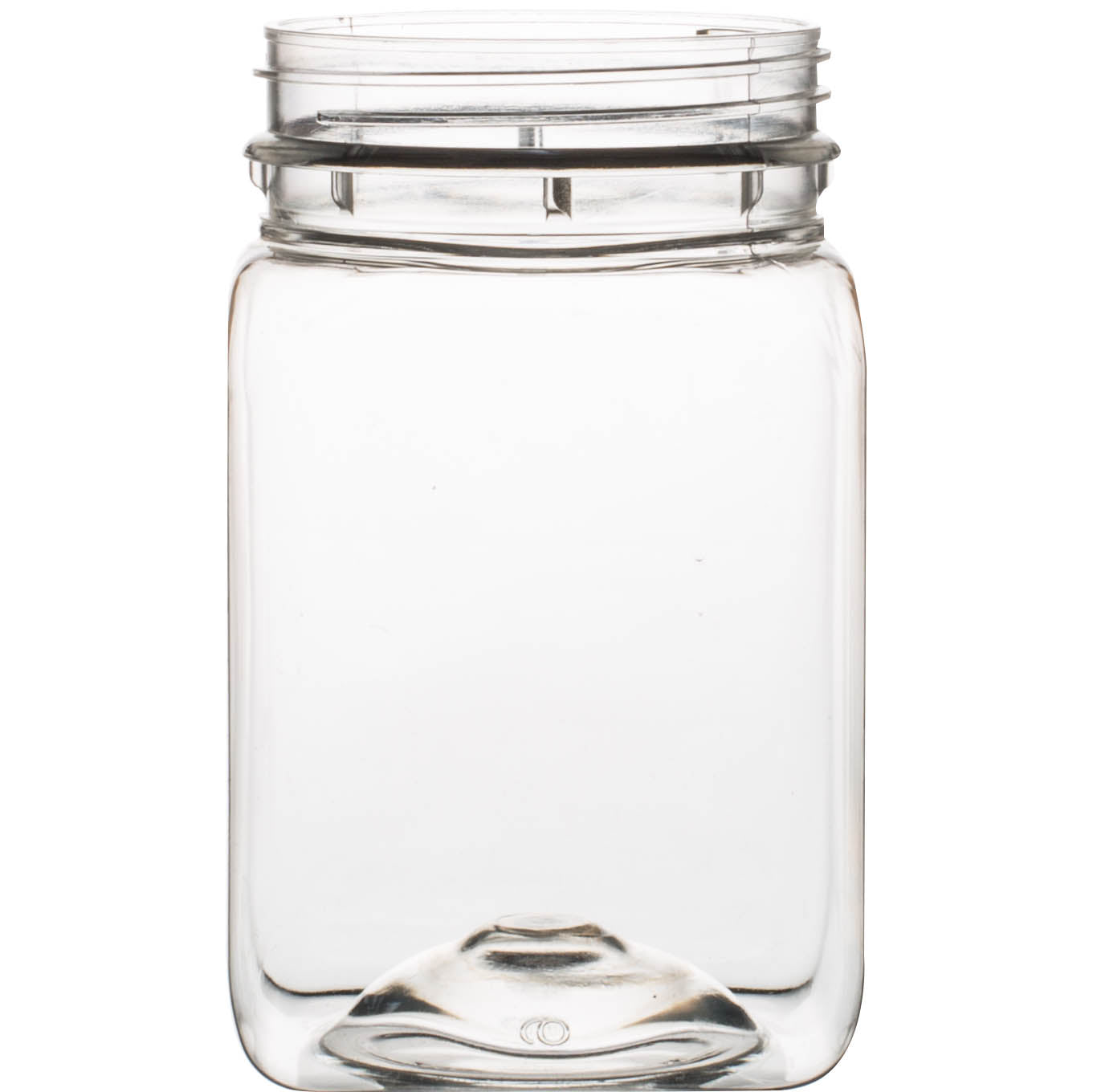500g/375ml Food Grade Square Jar | Clear PET Honey Jar