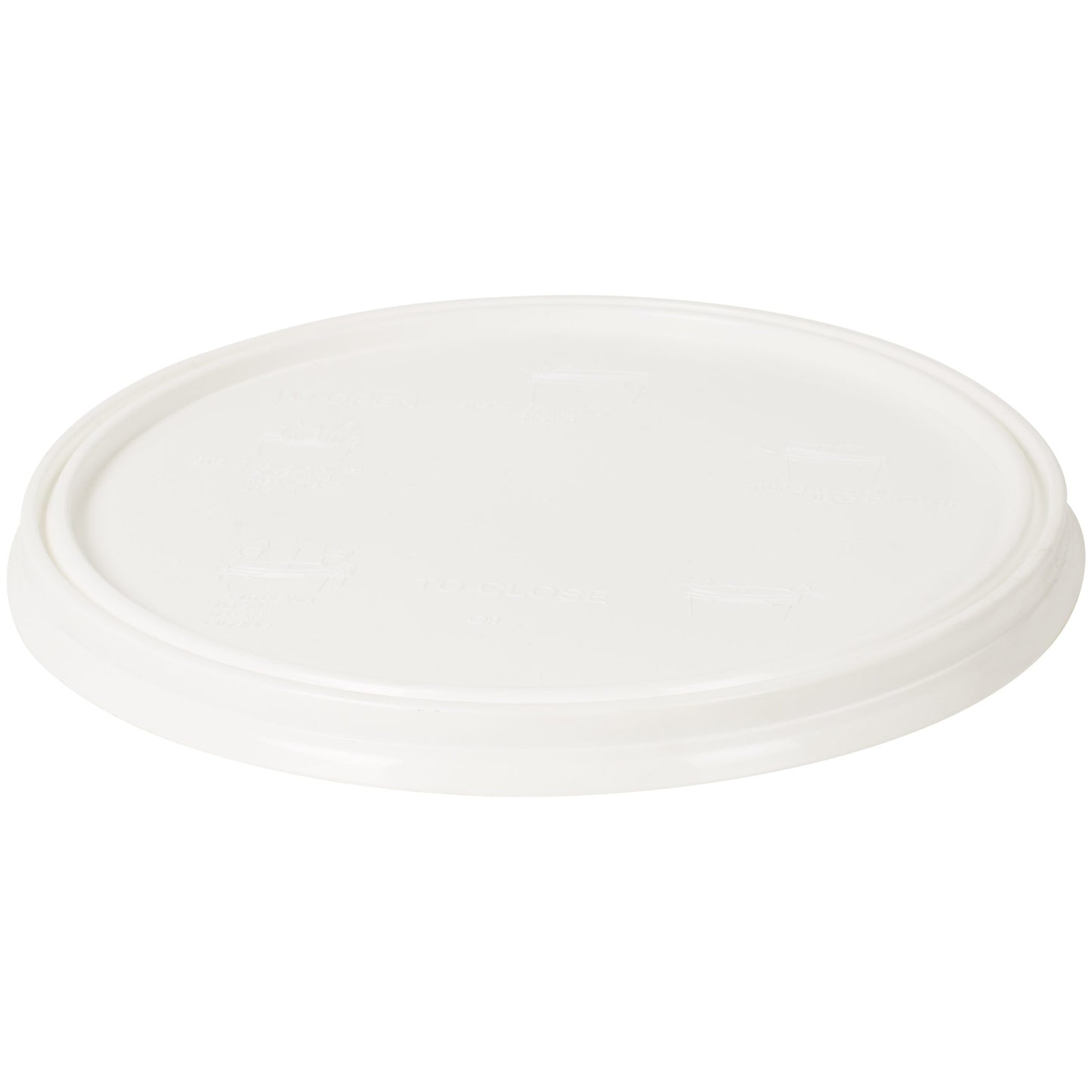 VL10LWH - 10L Lid White Viscount