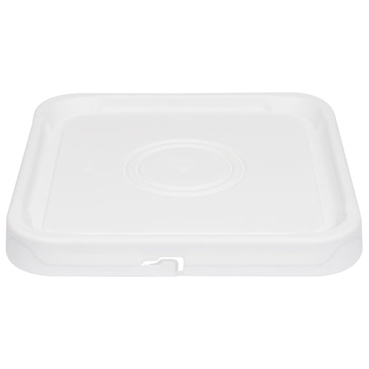 VL20LSQWHG - 20L Square Lid White & Gasket