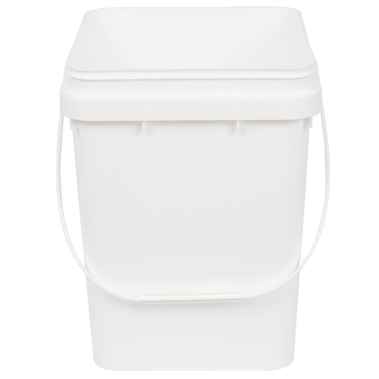 VP10LSQWH - 10L Square Pail White