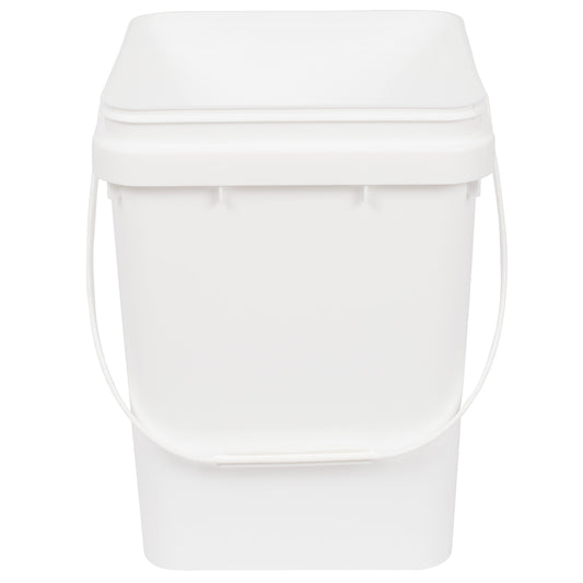 VP10LSQWH - 10L Square Pail White