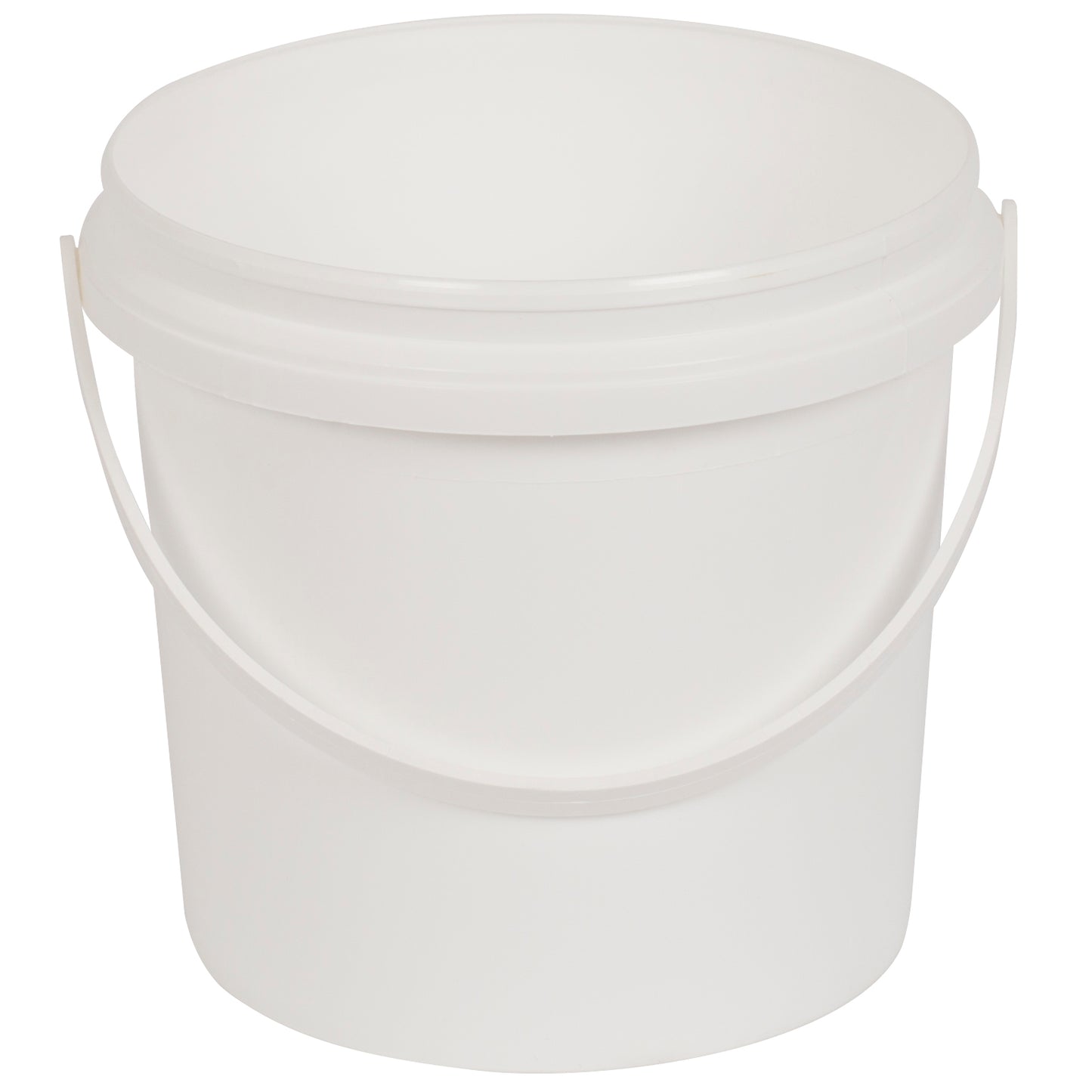 VP1LWH - 1L Viscount Pail White w/ Handle