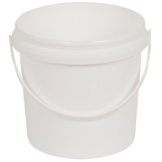 VP1LWH - 1L Viscount Pail White w/ Handle