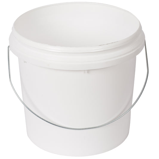 VP4LWH - 4L Viscount Pail White Metal Handle