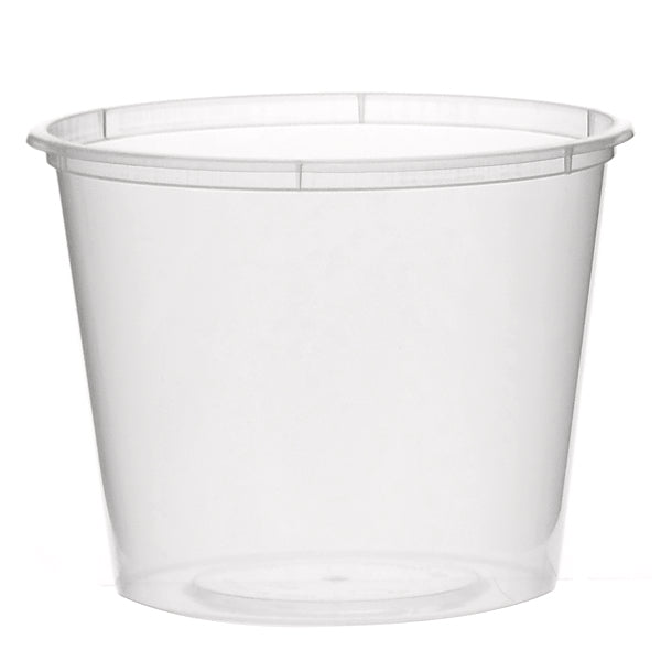 630mL (25oz) No 25 Round Container (Box of 500)