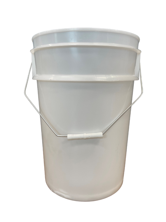 25L Food Grade Plastic Pail | Natural PP Bucket with Bung | VIP