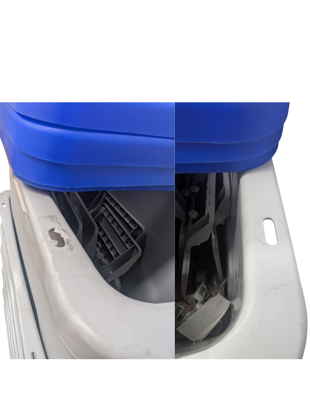 Waste Watcher 66L Recycling Bin Bundle | 7 Grey Bins & 4 Paper Slot Lids | *Ex-Brisbane Special*
