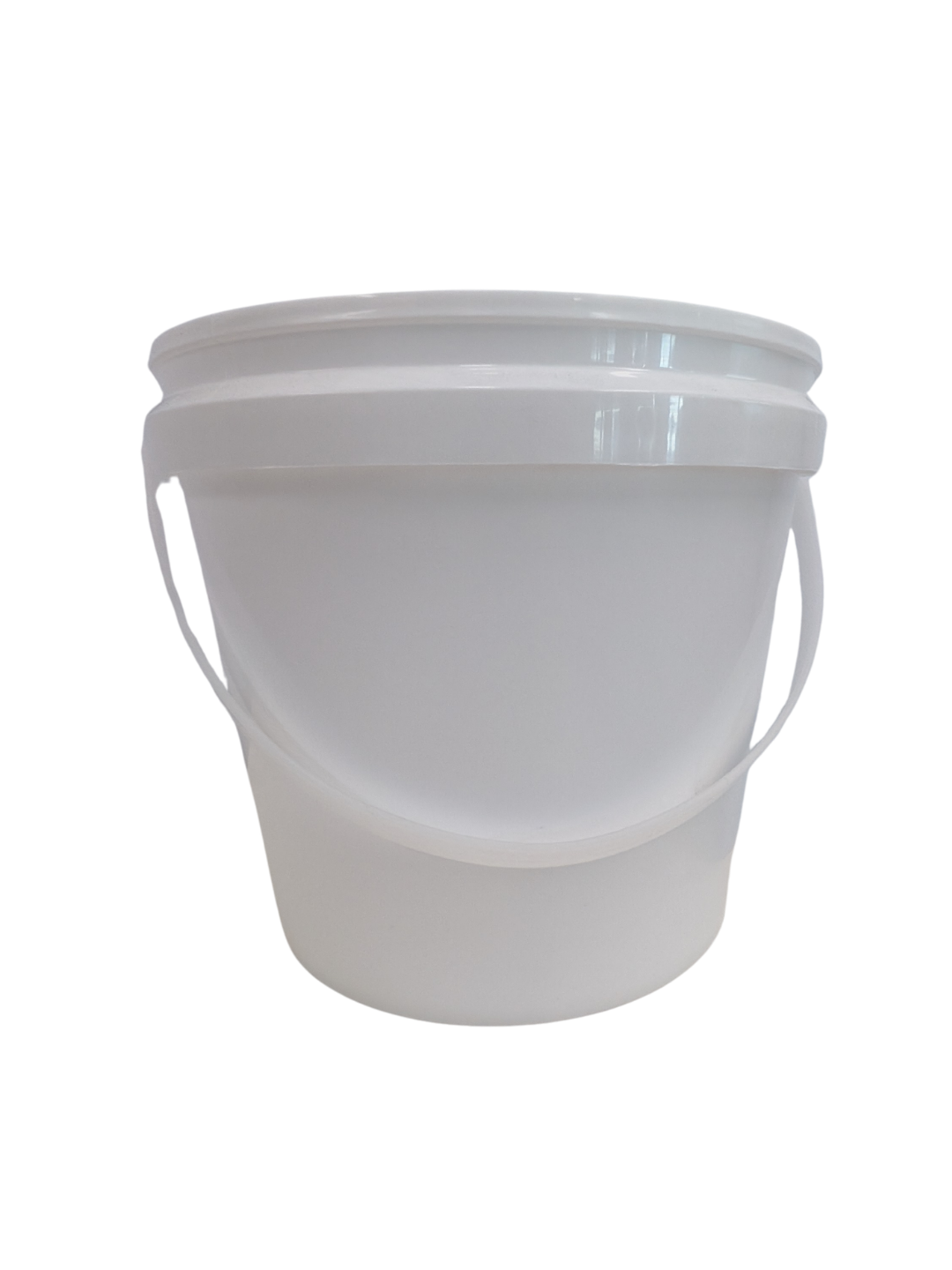 4L Food Grade Plastic Pail | White PP Bucket | Viscount