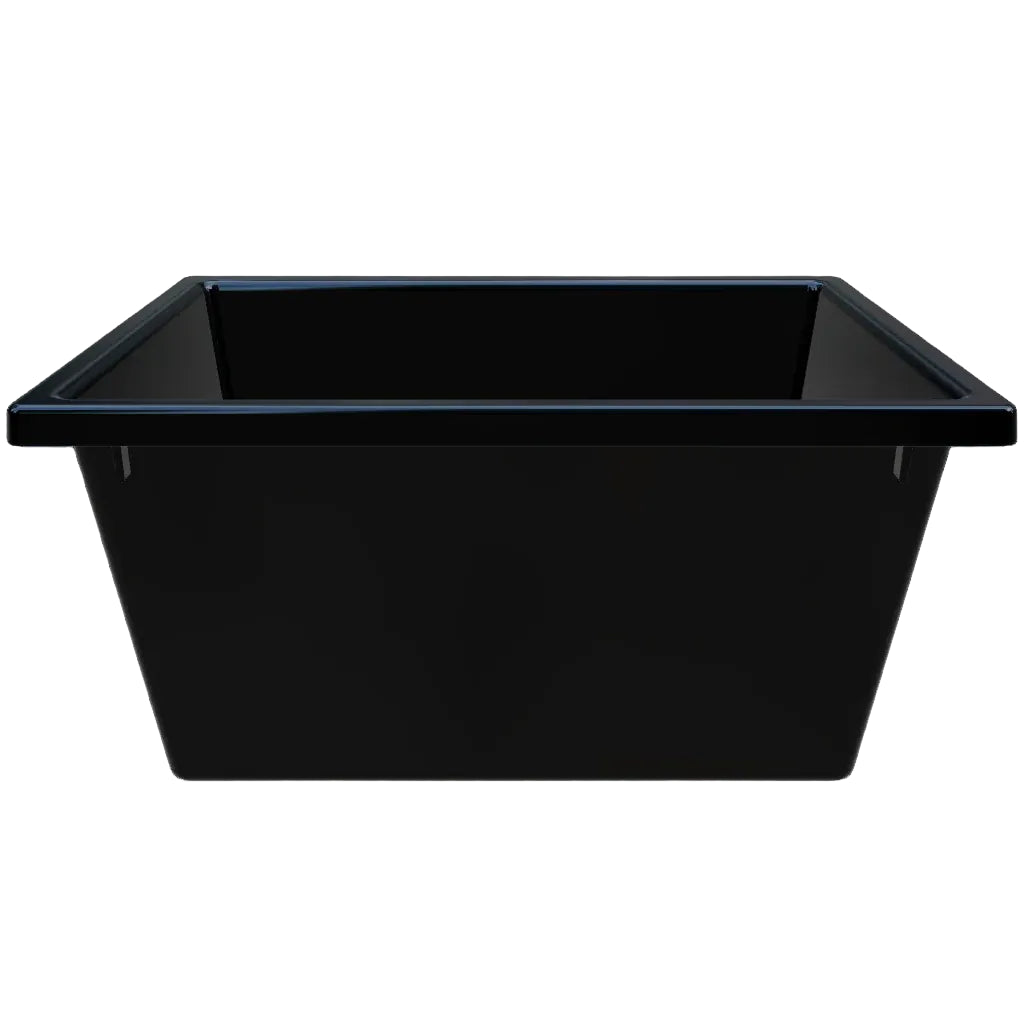 AP4DRBLK - 22L Stack Nest Crate Recycled Materials Black